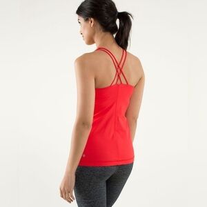 Lululemon Free To Be Tank
Love Red
